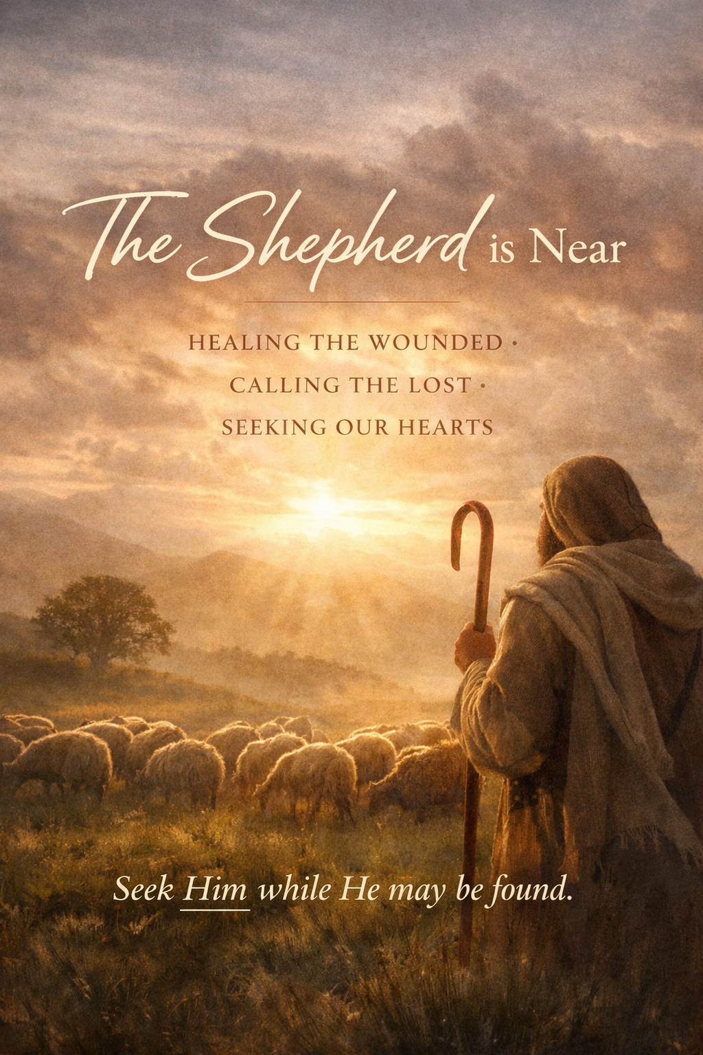 “ Seek Me” Says the Lord 🙏🏾 He is the Good Shepherd !