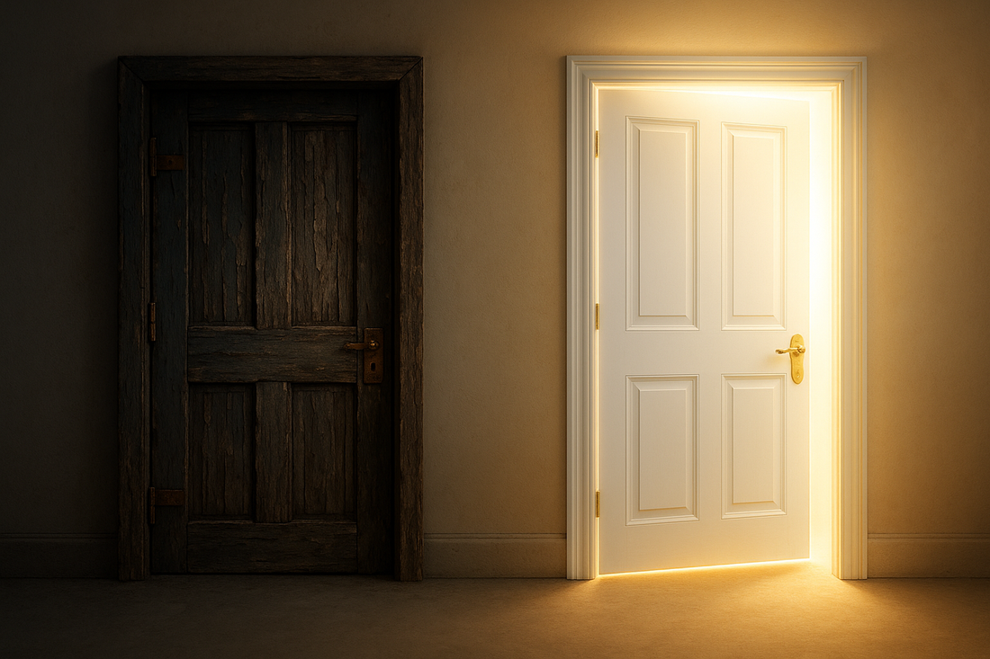 Close The Door To Your Old, Open The Door To Your New!