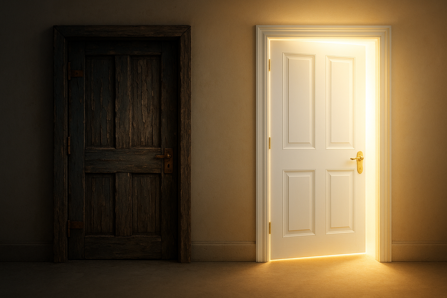 Close The Door To Your Old, Open The Door To Your New!