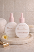 "Natural feminine hygiene oil with tea tree and lavender for intimate care"